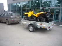 Як вибрати причіп для перевезення квадроциклів причіп