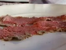 Карпаччо з салатом із квасолі квасолі