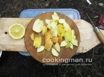 Компот із сухофруктів та яблук - Кулінарія для чоловіків компот