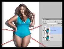 Корекція фігури у Фотошопі фотошопі