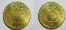 Костариканський колон (₡) -Офіційна валюта Коста-Ріки офіційна