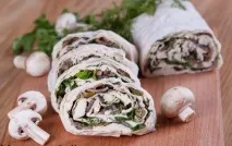 Лаваш із куркою куркою