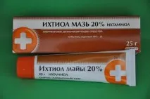 Лікування ячменю ока мазями, зокрема, тетрациклінової маззю тетрациклінової