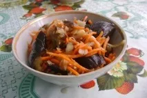 Синенькі по-корейськи - Рецепти кулінарії по-корейськи
