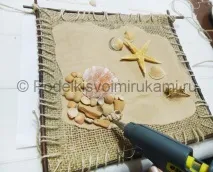 Морське панно «Дихання моря» гілки