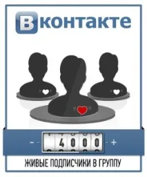 Накрутка лайків та передплатників до групи Вконтакте групи