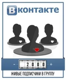 Накрутка лайків та передплатників до групи Вконтакте накрутка