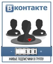 Накрутка лайків та передплатників до групи Вконтакте лайків