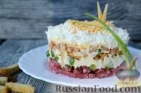 Новий Рік, Салат з ковбасою, На святковий стіл, рецепти з фото на 40 рецептів святковий