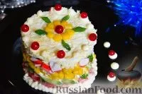 Новий Рік, Салат з ковбасою, На святковий стіл, рецепти з фото на 40 рецептів ковбасою