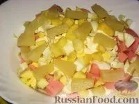 Новий Рік, Салат з ковбасою, На святковий стіл, рецепти з фото на 40 рецептів святковий
