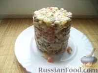 Новий Рік, Салат з ковбасою, На святковий стіл, рецепти з фото на 40 рецептів новий
