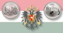 НОВІ СРІБНІ МОНЕТИ УГОРЩИНИ, ПРИСВЯЧЕНІ 150-РІЧЧЮ АВСТРО-УГОРСЬКОЇ УГОДИ срібні