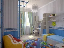 Шпалери для дитячої кімнати для хлопчика фото, які вибрати для підлітків та малюків, матеріали, шпалери