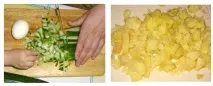 Окрошка на кефірі з ковбасою класичнийрецепт з покроковими фото ковбасою