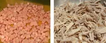 Окрошка на кефірі з ковбасою класичнийрецепт з покроковими фото ковбасою