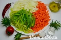 Овочевий салат на зиму з перловою кашею овочевий