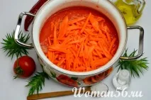 Овочевий салат на зиму з перловою кашею зиму