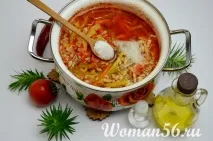 Овочевий салат на зиму з перловою кашею салат