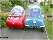Peel P50 та Peel Trident найменші автомобілі у світі trident