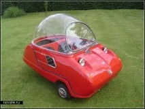 Peel P50 та Peel Trident найменші автомобілі у світі trident