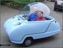 Peel P50 та Peel Trident найменші автомобілі у світі найменші