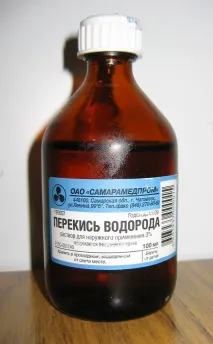 Перекис водню від поту запаху ніг, під пахвами перекис