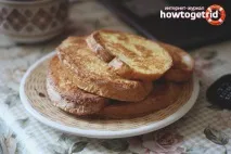 Як приготувати грінки з яйцем і молоком? грінки