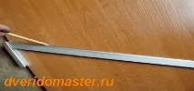 Розрахунок косого заповнення дверей купе розрахунок