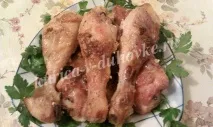 Рецепт гомілка куряча в духовці гомілка