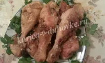 Рецепт гомілка куряча в духовці гомілка