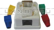 Розетки RJ-45 комп’ютерні, телефонні RJ-12, конектори RJ45, роз’єми RJ12, ковпачки rj-12