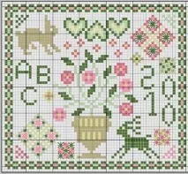 Семплери вишивка у навчальних уроках (фото) вишивка