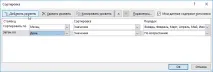 Сортування по місяцях у Excel та списки порядку сортування сортування