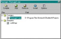 Створення пакетних бібліотек (пакеджів) у C Builder 4 бібліотек