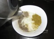 Соус до мант - маринована цибуля зі спеціями - Кулінарія для чоловіків соус