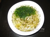 Соус до мант - маринована цибуля зі спеціями - Кулінарія для чоловіків мант