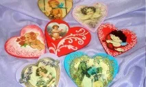 Як зробити валентинку в техніці декупаж своїми руками техніці
