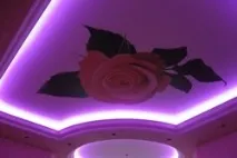 Як зробити підсвічування на стелі підсвічування