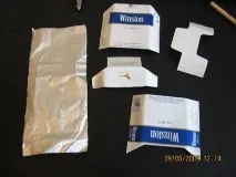 Як зробити робота з сигаретних пачок робота