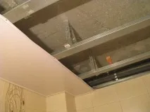 Як зробити стелю із пластикових панелей зробити