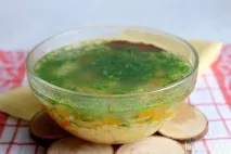 Суп з пшоном, Прості рецепти з фото прості