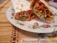 З відео, Лаваш з куркою, рецепти з фото на 17 рецептів куркою