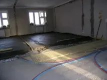 Типові схеми конструкцій «плаваючої підлоги» конструкцій