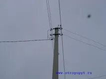 Технічні деталі підключення електрики - Будівництво будинку технічні