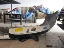 Установка ПТФ в Пріору(рейстайлінг) нова решітка радіатора рейстайлінг