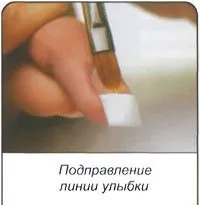Викладання гелю на тіпсах нігтя