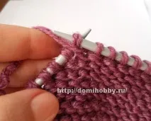 В’язання шапочки спицями шапочки