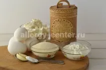 Запеканка з сиру з манкою в духовці запеканка