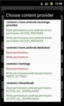 Контент-провайдери - слабке місце в Android-додатках контент-провайдери